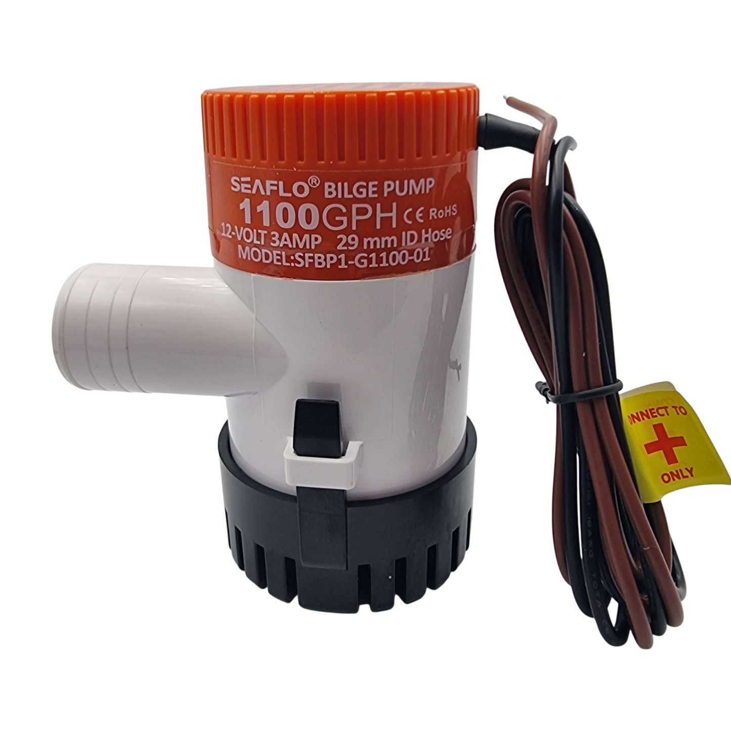 Bomba De Achique Sumergible Seaflo 1100 Gph 12v Blanco