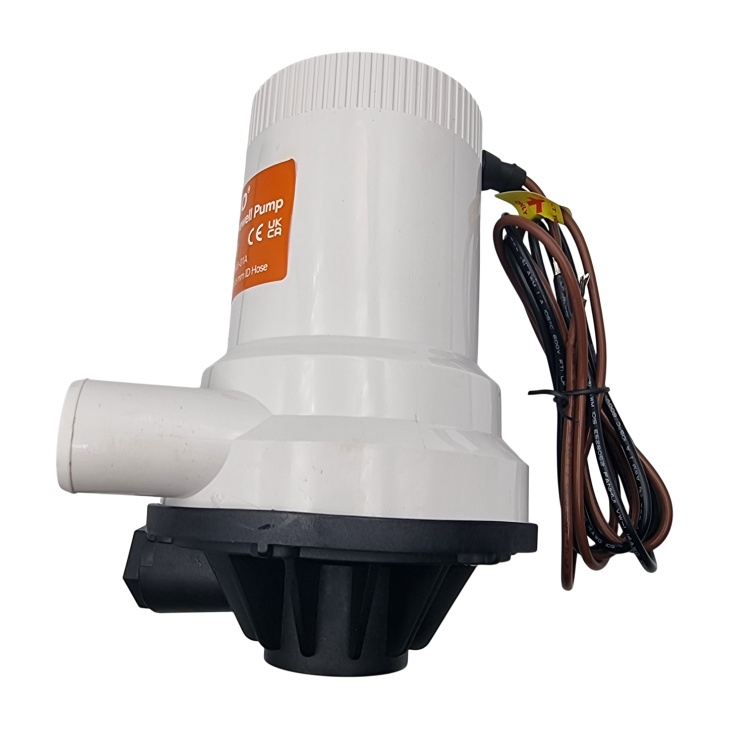 Bomba Sumergible Doble Puerto Seaflo 1600gph 12v 1 1/8" 1/2"