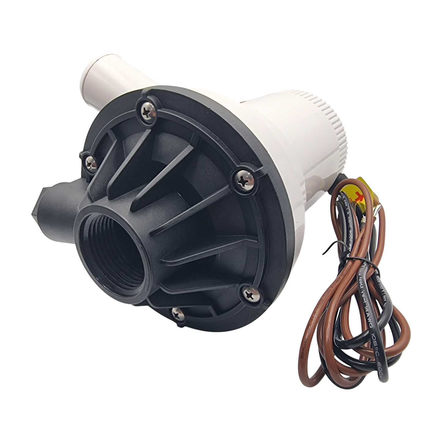 Bomba Sumergible Doble Puerto Seaflo 1600gph 12v 1 1/8" 1/2"