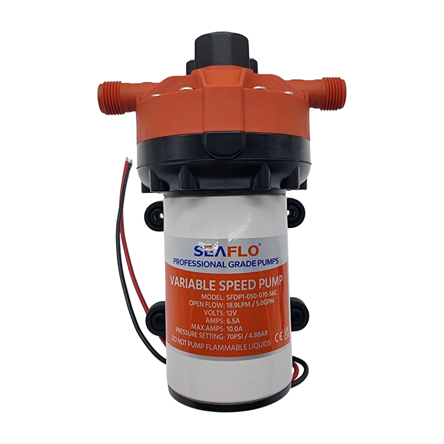 Bomba de Velocidad Variable Multifuncional Seaflo 12V 18.9Lpm 70Psi