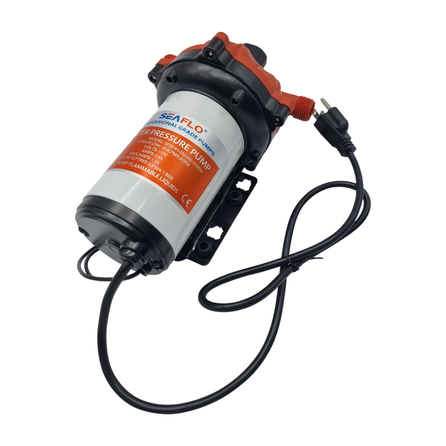 Bomba de Diafragma Seaflo 115V 18.9Lpm 60Psi